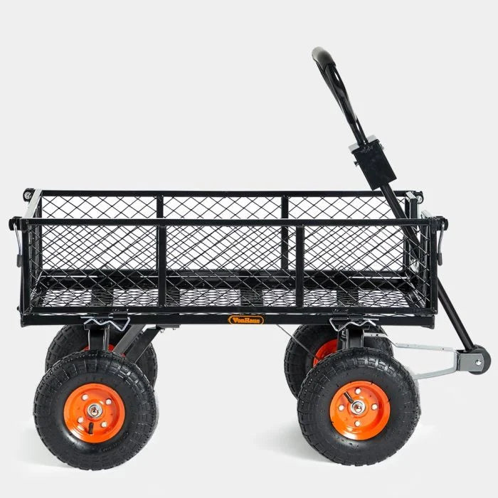Vonhaus 85L Garden Cart Trolley