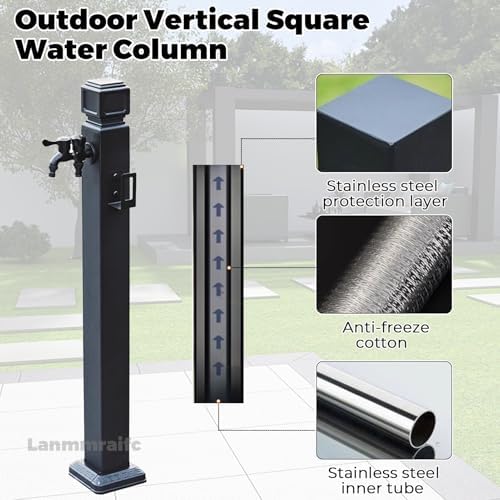 Outdoor Stainless Steel Water Column