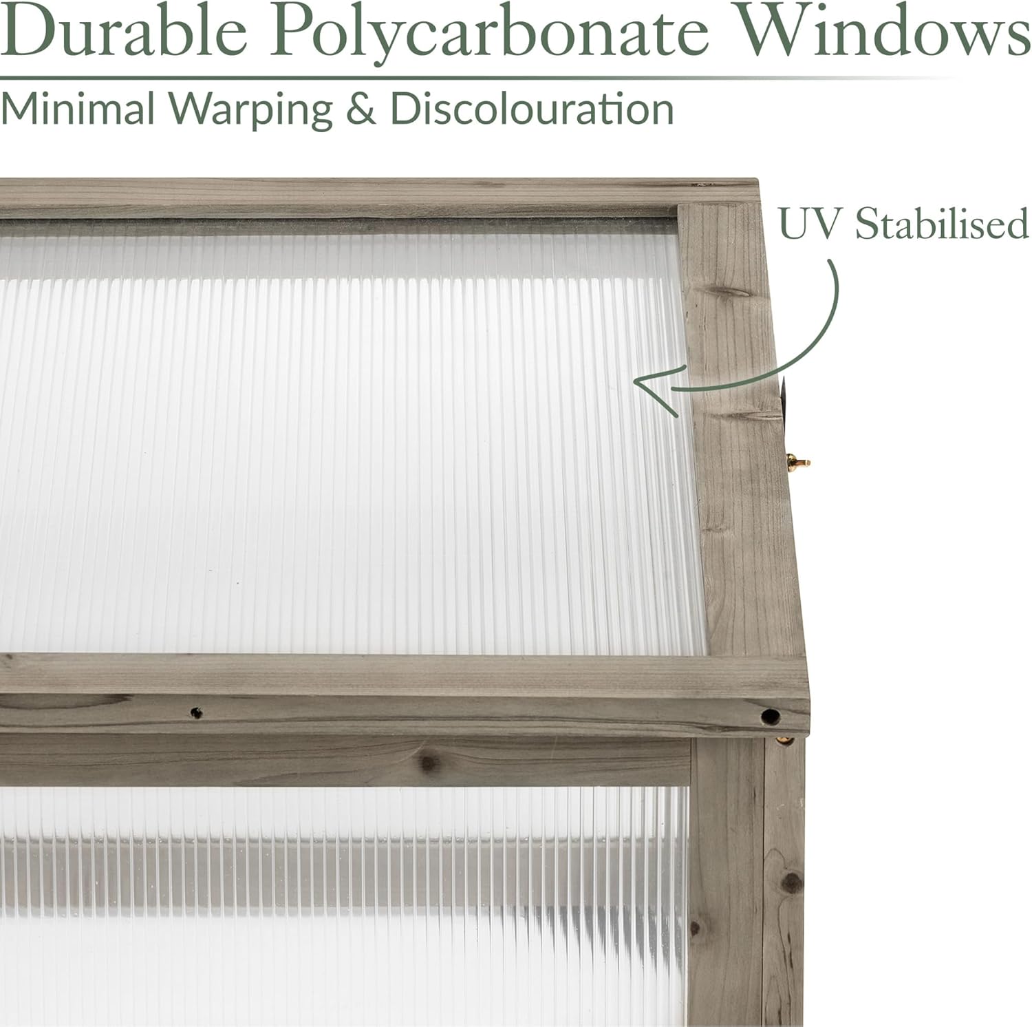 FSC Wooden Garden Grow House for Vegetables & Plants