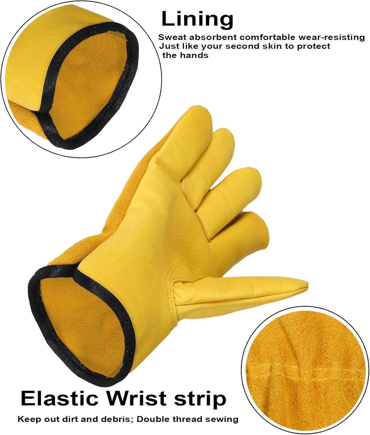 Leather Working Gloves