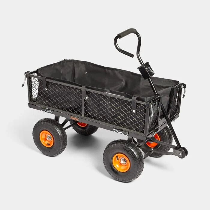 Vonhaus 85L Garden Cart Trolley